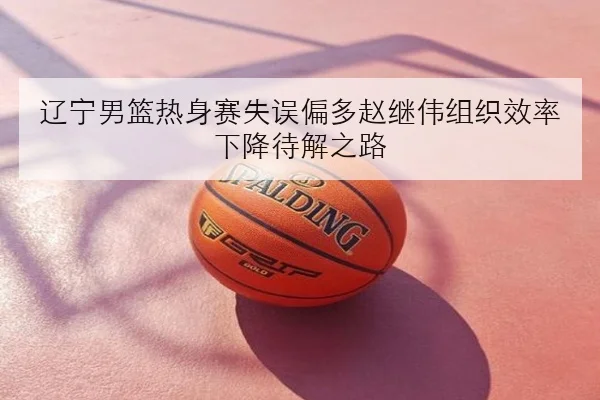 辽宁男篮热身赛失误偏多赵继伟组织效率下降待解之路